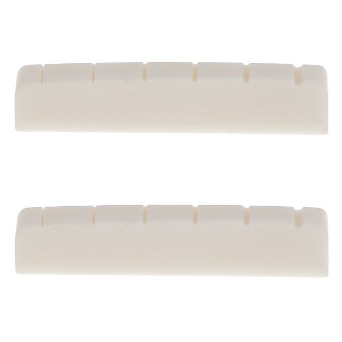 2Pcs  Buffalo Bone Nut For Les Paul LP Guitars Parts Precut