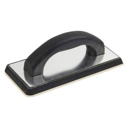 Hand Holding Plastering Trowel Epoxy Caulking