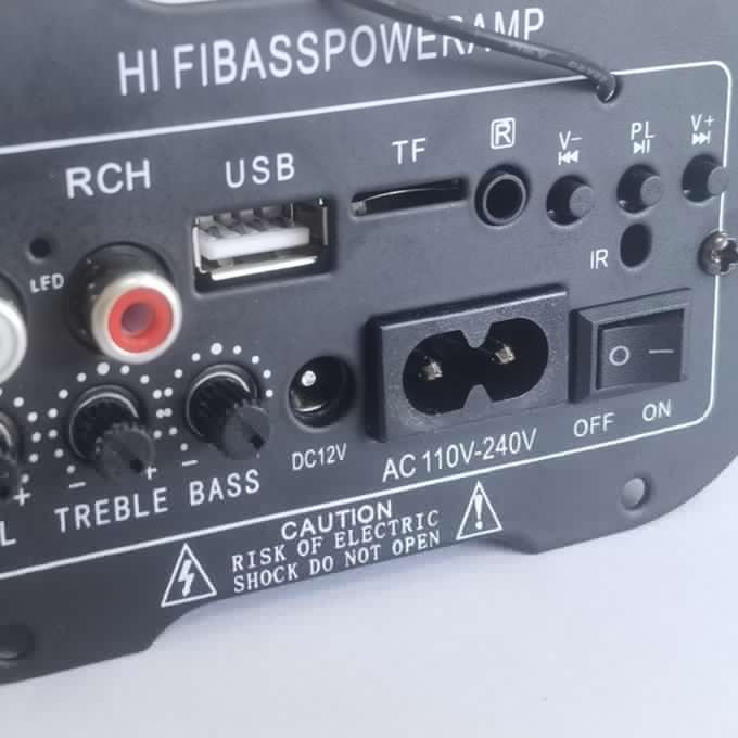 Hi-Fi Bass Power Subwoofer AMP Board Mini Digital Amplifier Radio TF