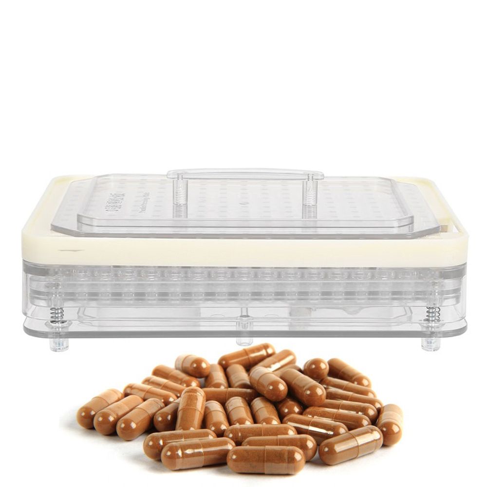 200 Holes #0 Manual Capsul Filler Capsule Filling Machine