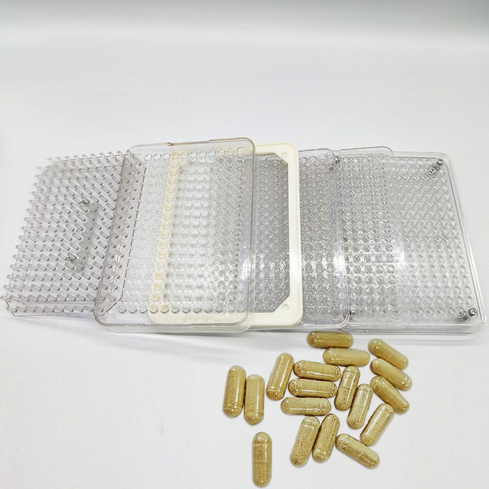 200 Holes #0 Manual Capsul Filler Capsule Filling Machine