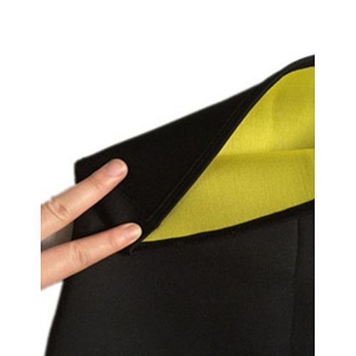 Women Slimming Belt Waist Cincher Fitness Workout Body Shaper Girdle Gym Trainer-Yellow