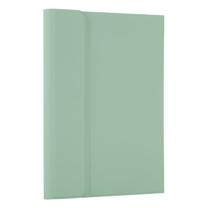 TG11BC Detachable Bluetooth Yellow Keyboard Microfiber Leather Protective Case For IPad Pro 11 Inch (2020), With Touchpad & Pen Slot & Holder (Green)