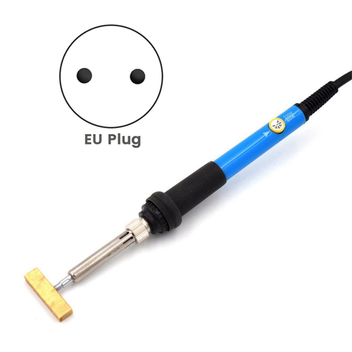 60W Soldering Iron T-Bar Bonding Soldering Iron Kit EU Plug