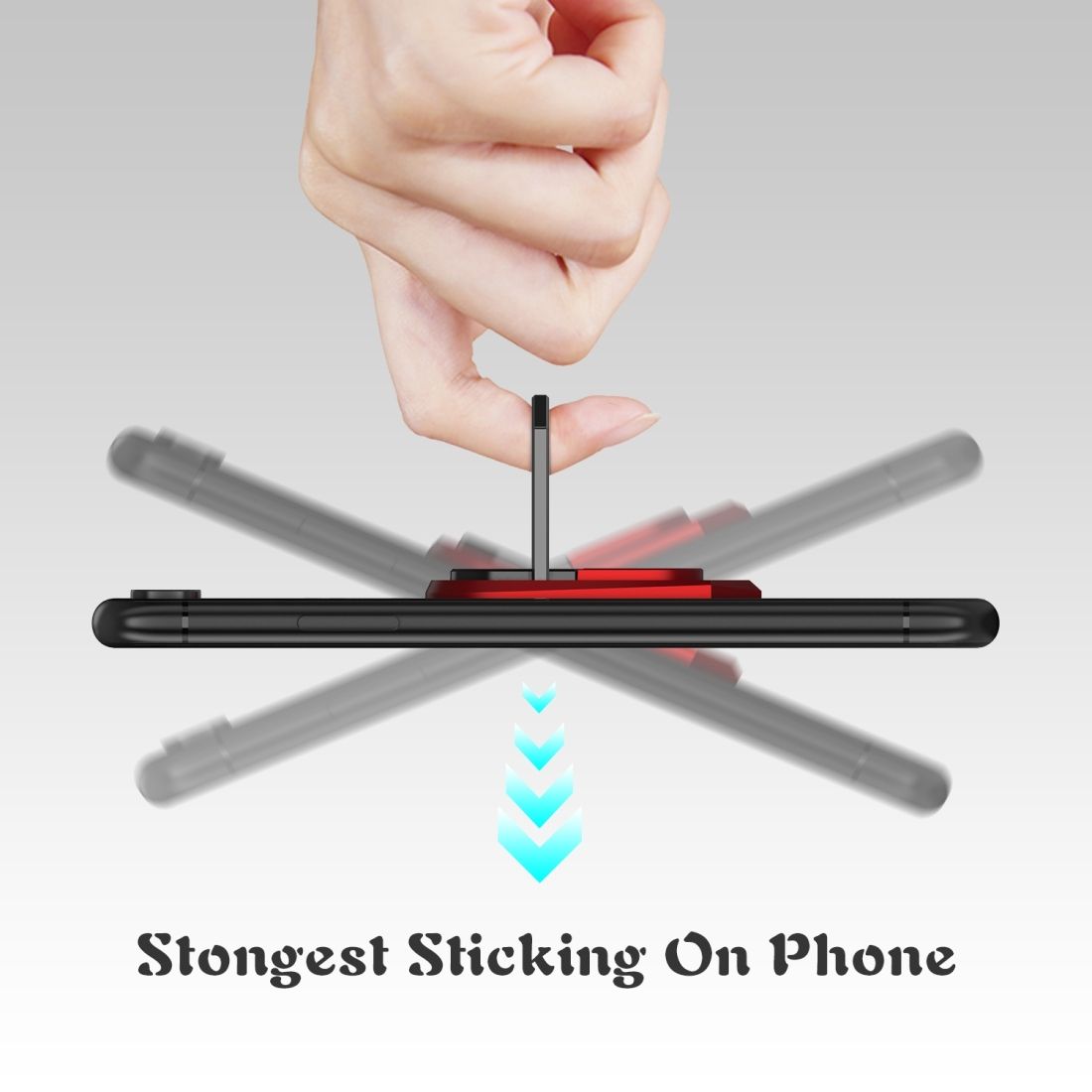 Universal 360-degree Rotatable Magnetic Phone Ring Holder