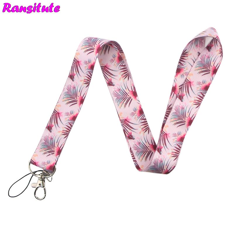 Ransitute R502 Hawaiian Leaves Keys Id Card Gym Mobile Usb