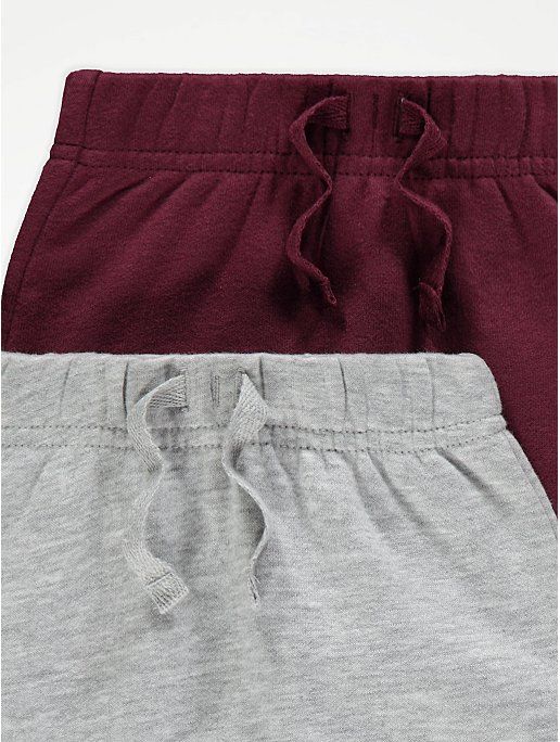Plain Joggers 2 Pack