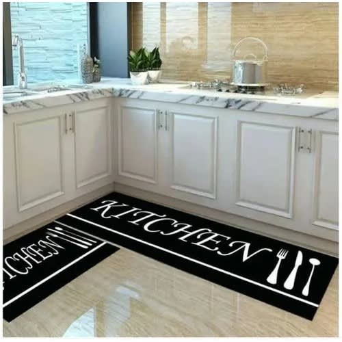 Kitchen Runner Mat - 2Pieces