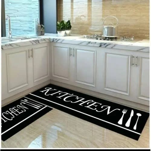 Kitchen Runner Mat - 2Pieces