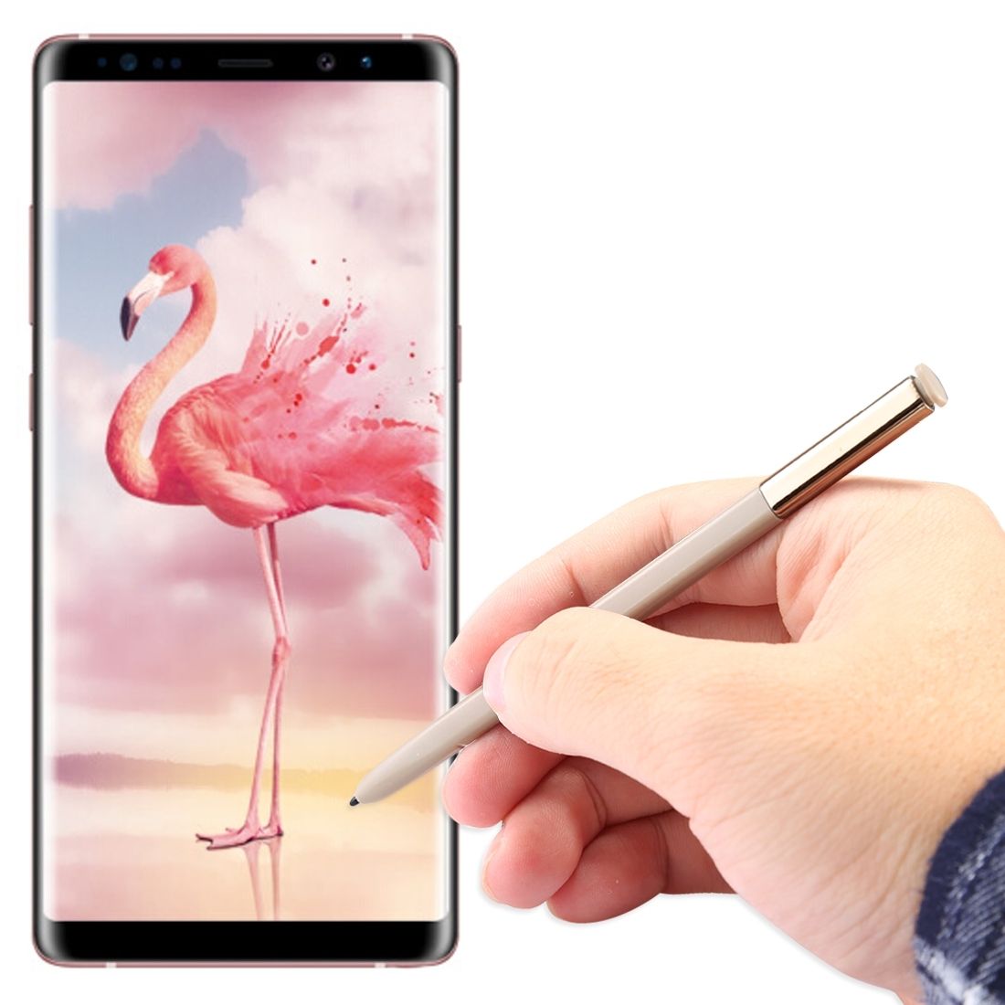 For Samsung Galaxy Note 8 / N9500 Touch Stylus S Pen(Gold)