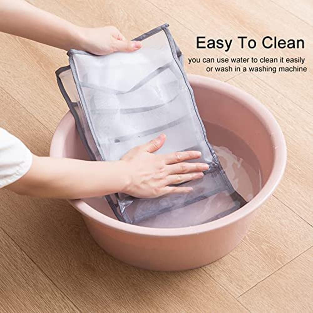 7 Grids Washable Wardrobe Clothes Organizer 2 Pcs
