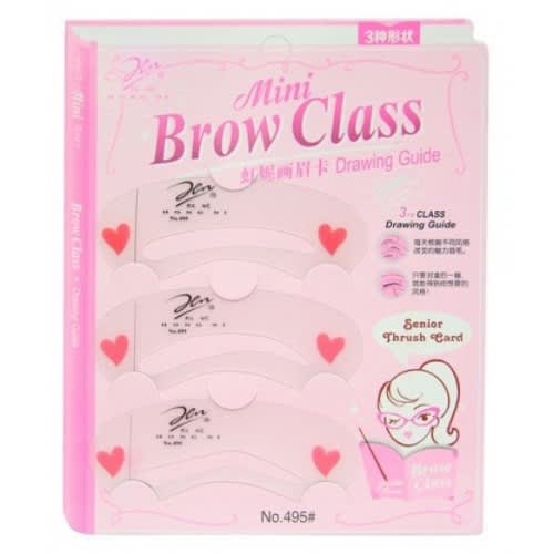 Mini Brow Class 3 -in- 1 Eyebrow Stencils