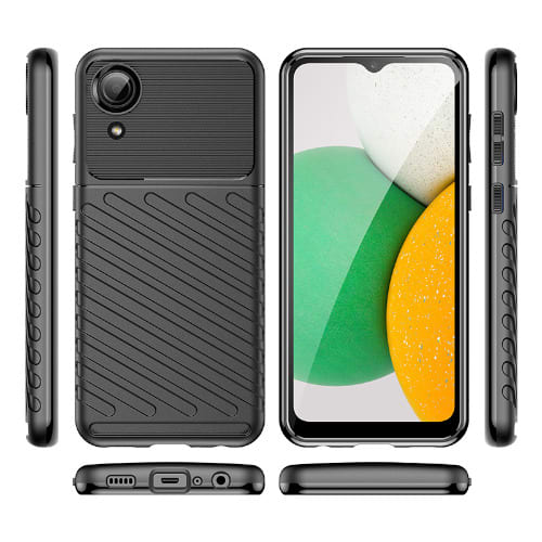 Rugged Shield Shockproof  Case  For Samsung Galaxy A03 Core.