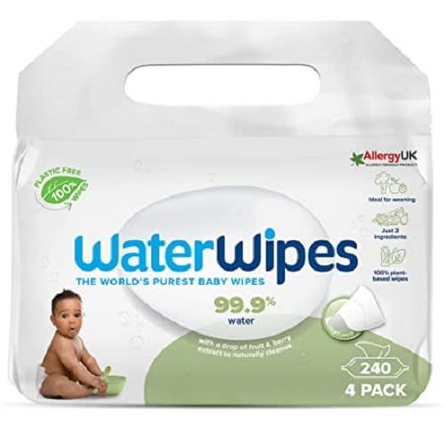Waterwipes Baby Wipes - 4x60 Pack