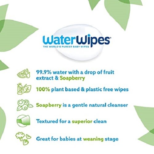 Waterwipes Baby Wipes - 4x60 Pack