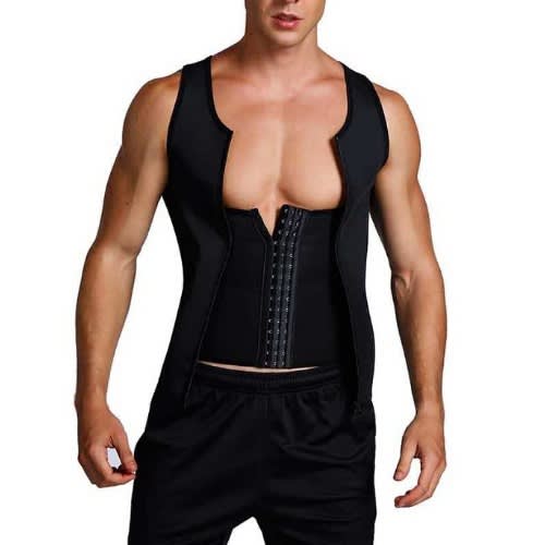 Men's Body Slimming Vest Zip-up Body Shaper