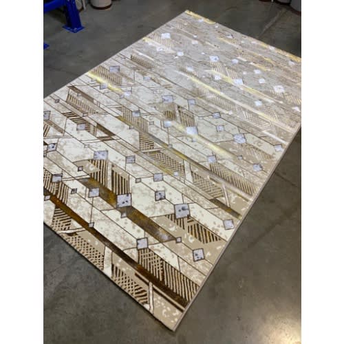 Pattern Center Rug - 5 By 7ft - Multicolor