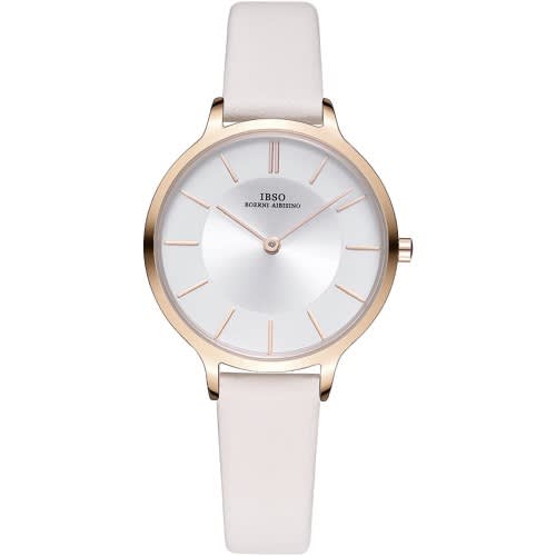 Women’s Watch And Bracelet Gift Set - White