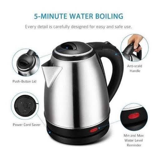 Electric Kettle - 2200W - 2.2L
