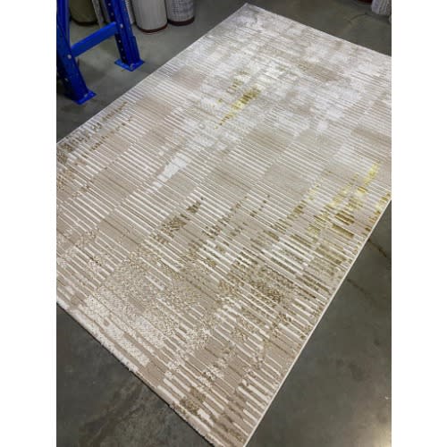 Retro Pattern Center Turkish Rug -3ft By 5ft -Multicolour