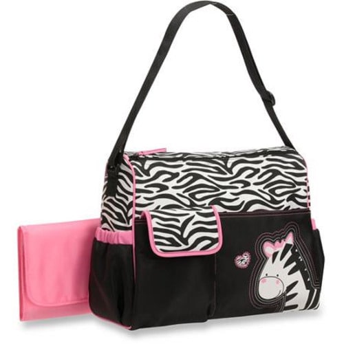 Zebra Diaper Bag - Multicolour