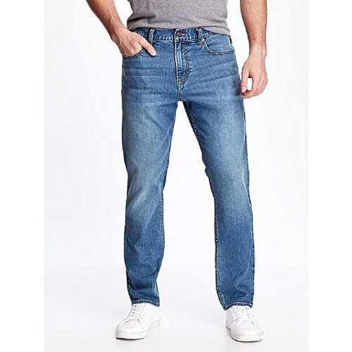 Men's Straight Blue Jean