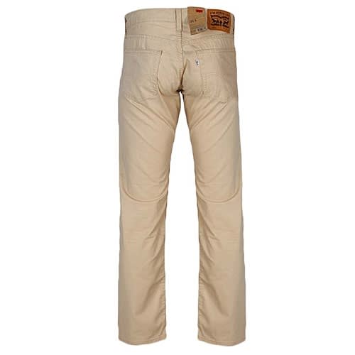 Men's Riveted Jeans Pant – Cream