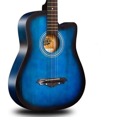 Acoustic Guitar With Bag & Strap - 38