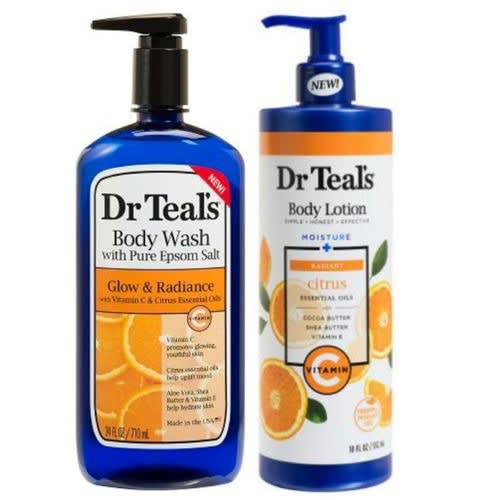 Glow & Radiance Body  Wash 710ml & Lotion Vitamin C 18 0z