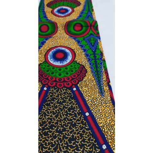 Medium Size Ankara Fabrics - 6 Yards- Multicolour