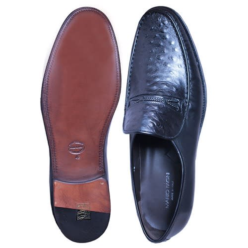Nappa Nero Loafers - Black