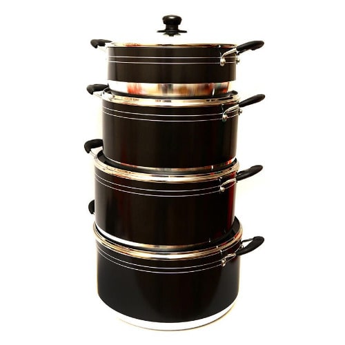 4 Sets Nonstick Big Pot