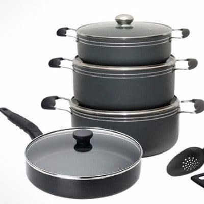 Non-stick Cookware Set - 10 Pieces