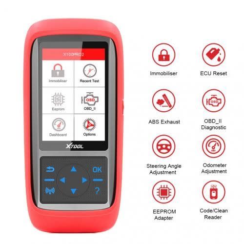 X100 Pros2 Obd2 Cars Key Programmer Including Eeprom Reader
