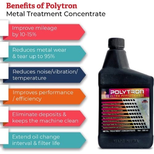 Polytron Metal Treatment Concentrate Oil Additive - mtc - 473ml