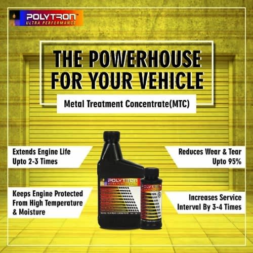 Polytron Metal Treatment Concentrate Oil Additive - mtc - 473ml