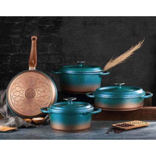 Die-cast Cookware Set - 7pc Set