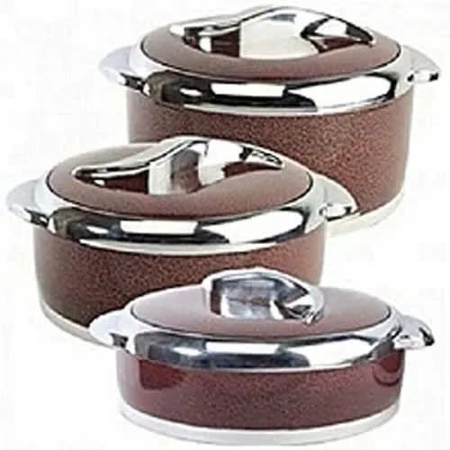 Food Warmer  Casseroles Set Of 3