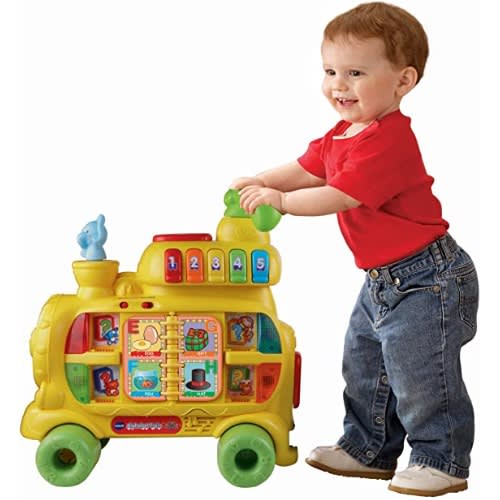 Sit-to-stand Alphabet Train