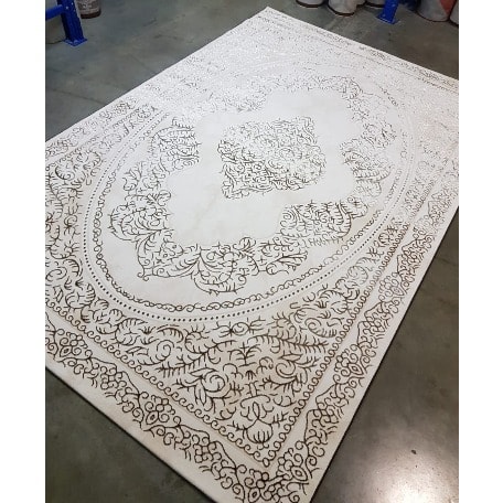 5 By 7ft Luxury Pattern Multicolor Center Rug