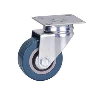 2 Inch Heavy Duty Swivel Castor With Brake Trolley Casters Wheels For Furniture, Set Of 4