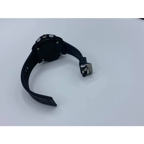Double Timer Water Resistance Wrist Watch - Black