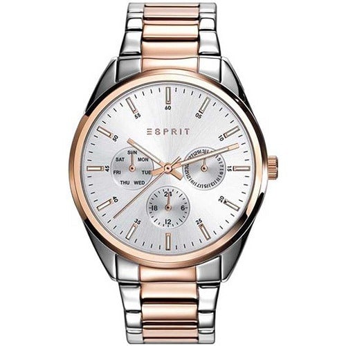 Two-Tone Ladies Chronograph Watch ES106262015