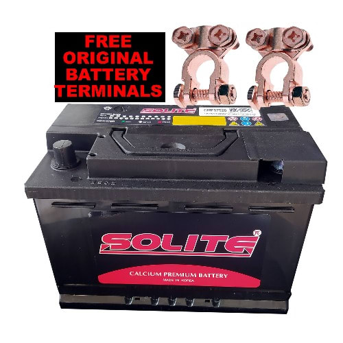 Calcium Premium 12v, 75 Ah Battery + Free Original Battery Terminal