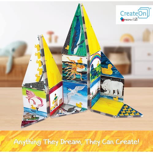 Magna-tiles By Eric Carle Magnetic Stem Toys - 10 Little Rubber Ducks