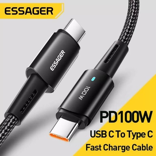 Essager pd - Usbc To Usbc Cable - 100W