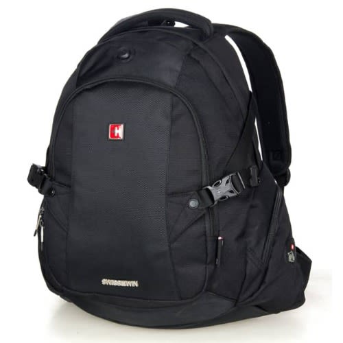 Classic Waterproof Laptop Backpack -Black