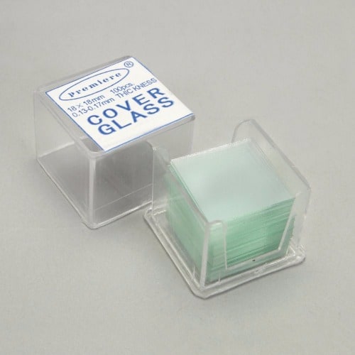 Glass Microscope Slide Cover Slip - Pack Of 100