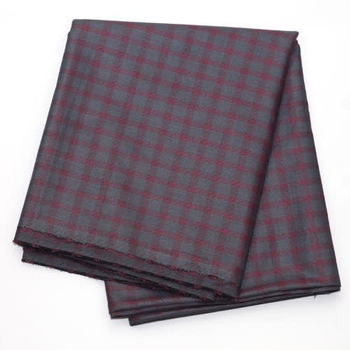Voile Atiku Fabric Checked Senator Material - Multicoloured - 4 Yards
