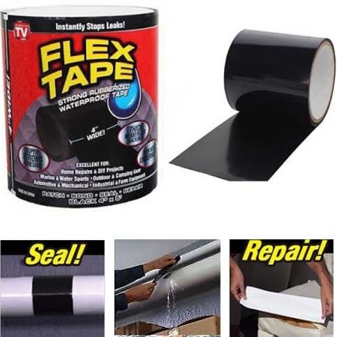 Flex Leak Proof Repair Adhesive Duct Waterproof Tape 4x5cm